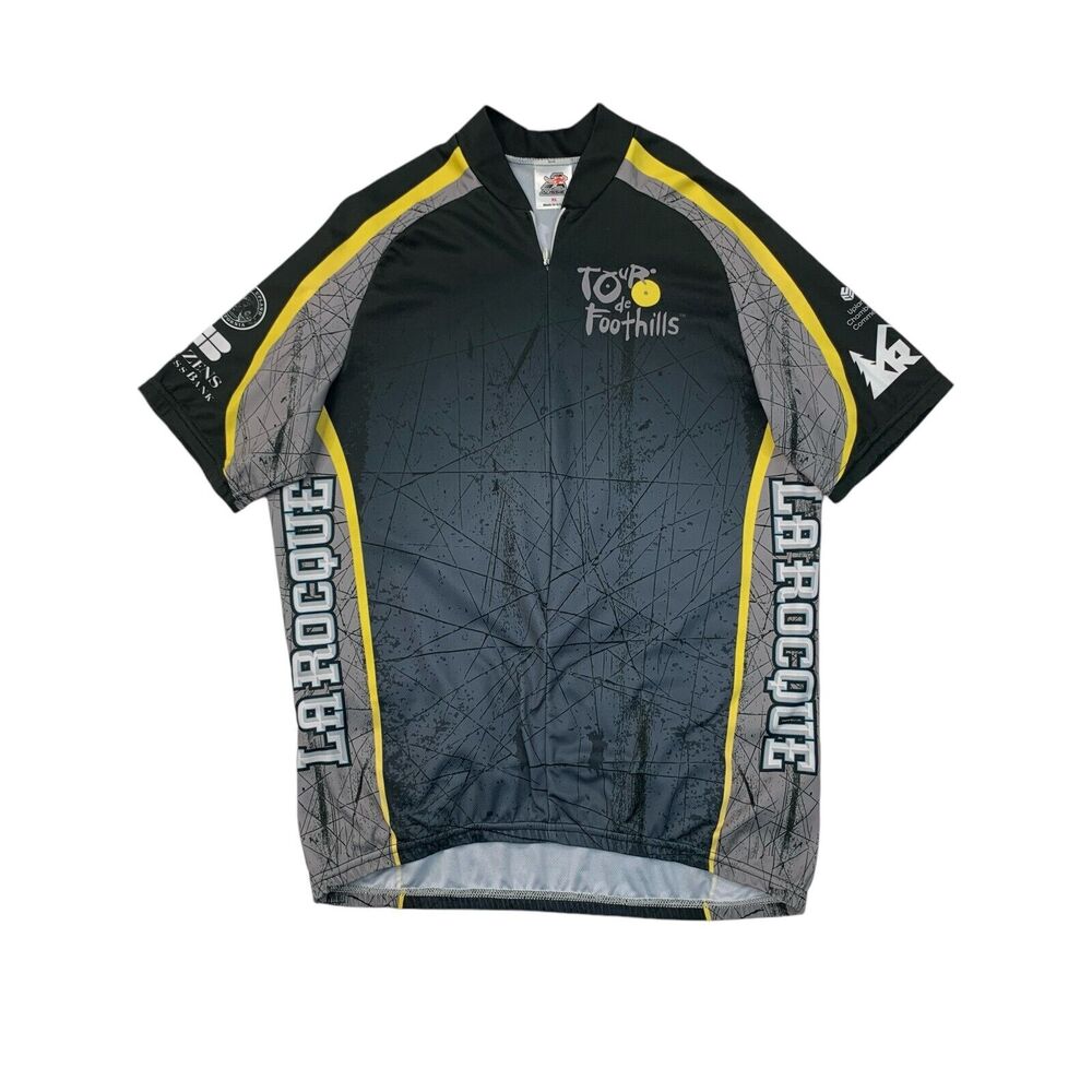 Tour de Foothills Cycling Jersey Mens XL Aussie Made USA Southern California